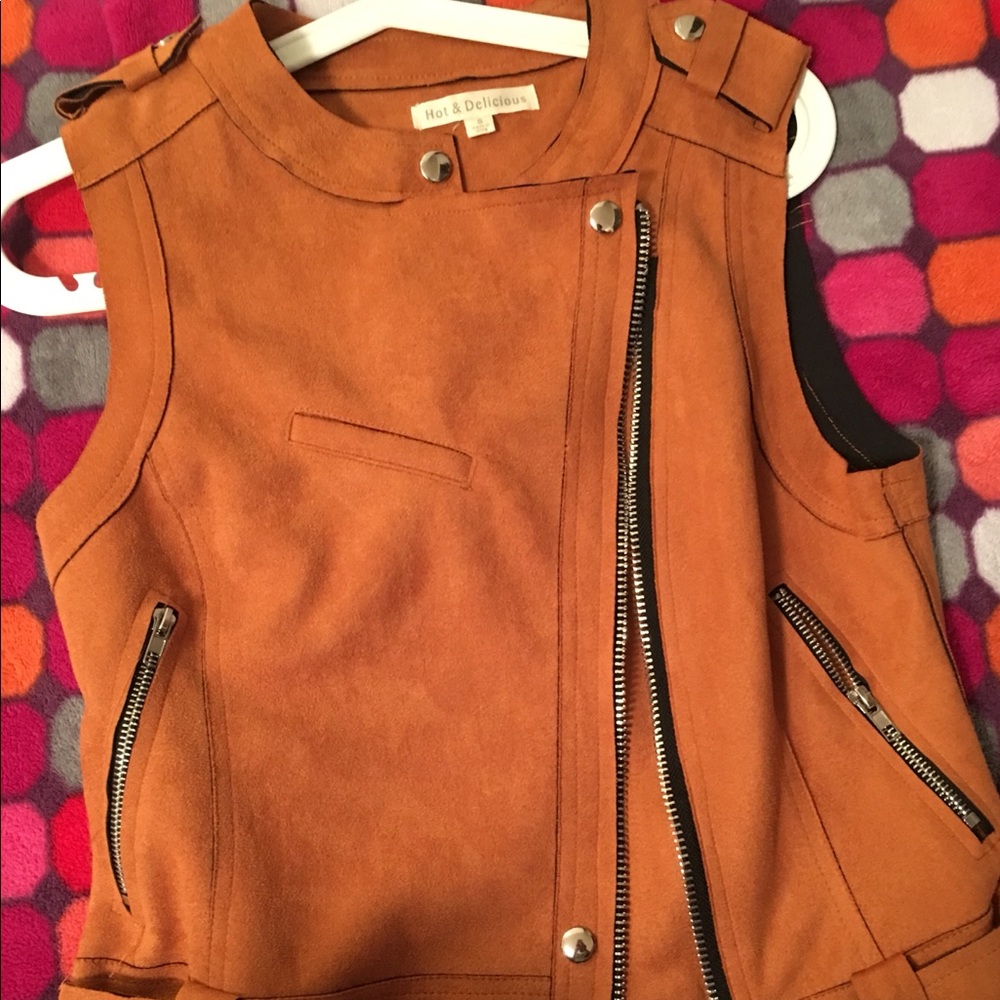 Brown vest